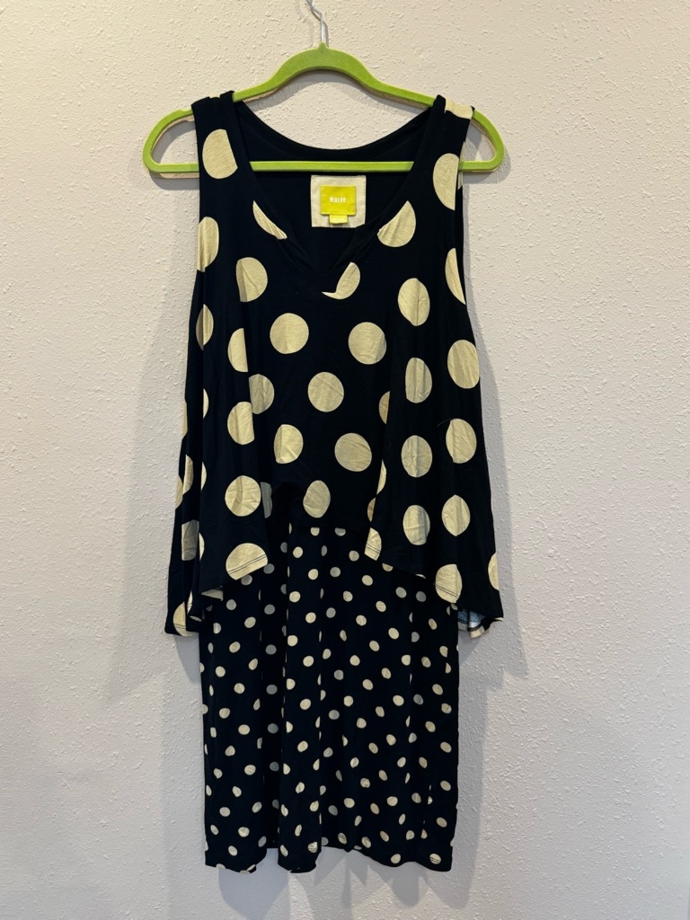 Maeve Polka Dot Layered Dress